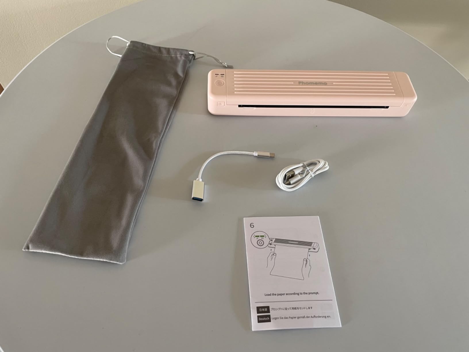 Phomemo P831ポータブル熱伝達プリンター